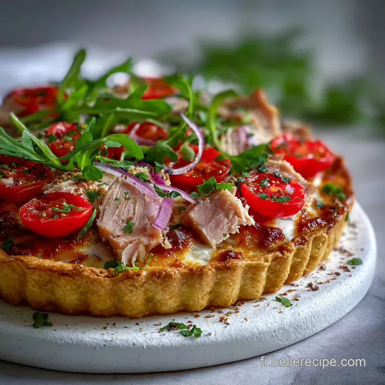 Tarte Au Thon: Croustillante et Velout&eacute;e