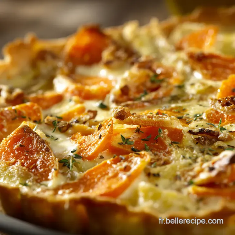 Tarte Aux Carottes Et Cr&egrave;me &Agrave; La Noix De Muscade Le Classique Du Potager presentation