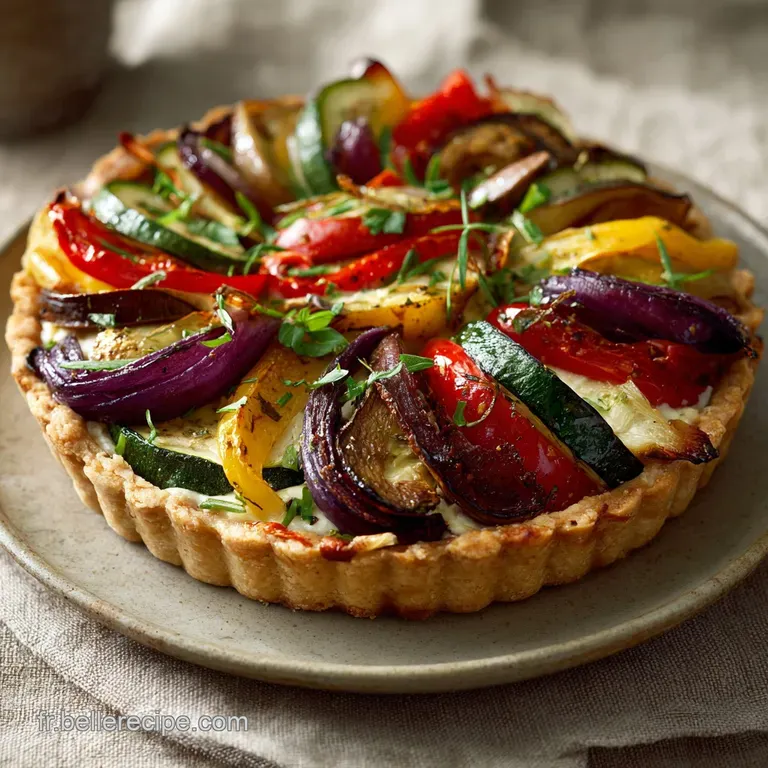 Tarte Aux L&eacute;gumes de Saison