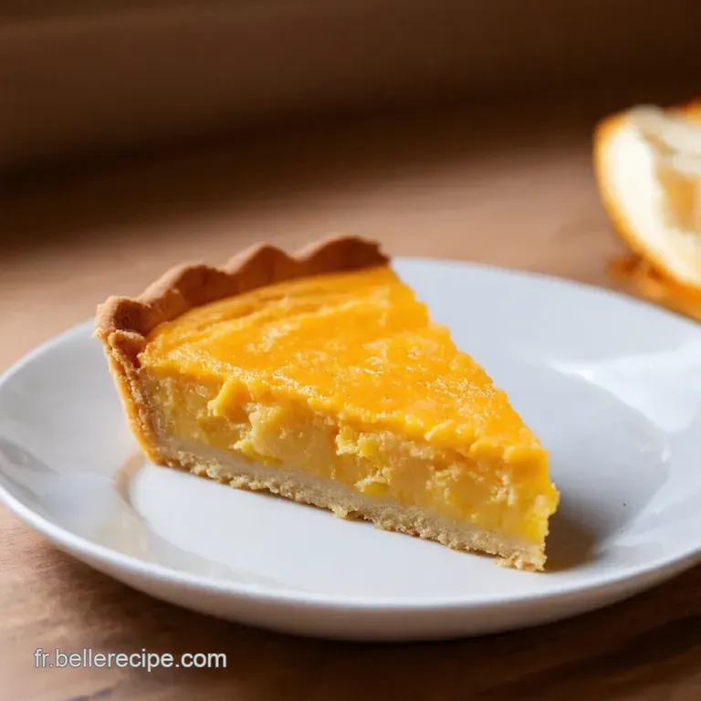 Tarte Aux P&ecirc;ches Inratable La Simplicit&eacute; Gourmande presentation