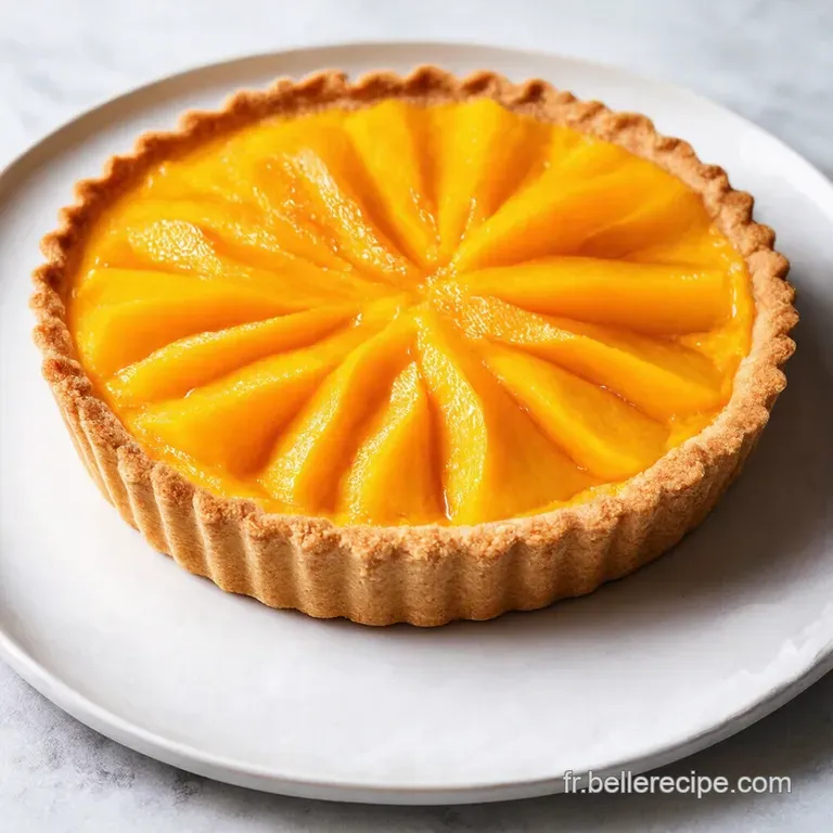 Tarte aux P&ecirc;ches Inratable La Simplicit&eacute; Gourmande
