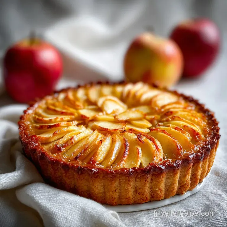 Tarte aux Pommes Normande : Recette &agrave; l Ancienne