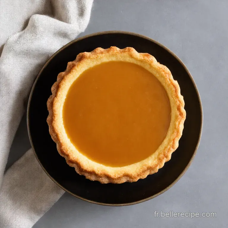Tarte Normande Revisitee Pomme Noisette Vanille Caramel au Beurre Sal&eacute;