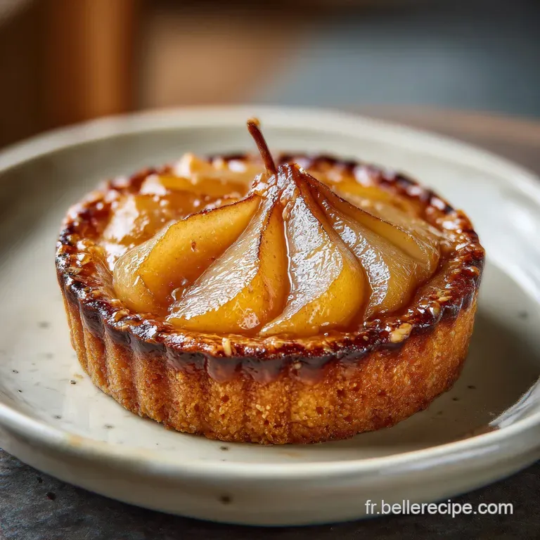 Tarte Poires Amandine Traditionnelle