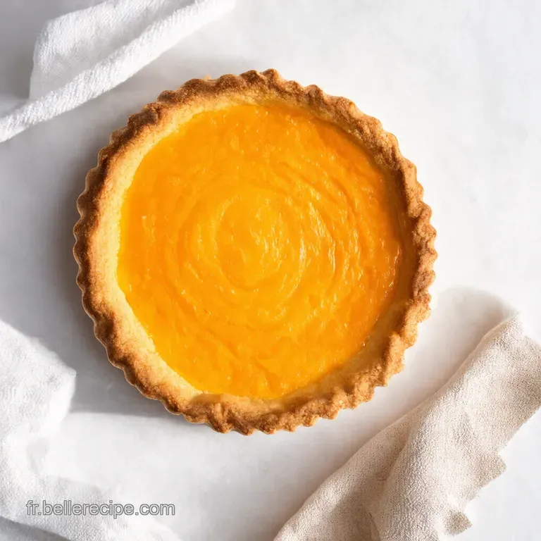 Tarte Rustique aux P&ecirc;ches Romarin et Citron Vert