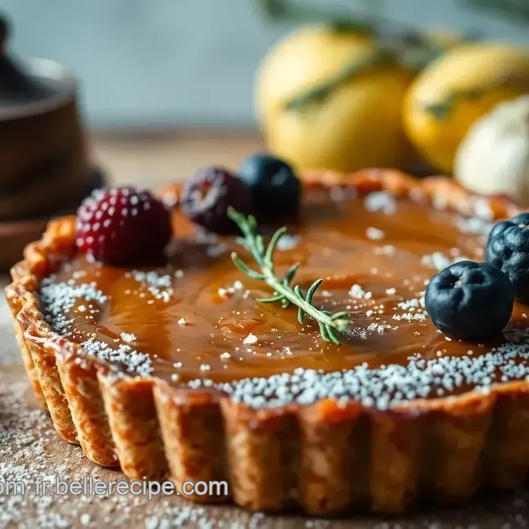 Tarte Rustique d&rsquo;Hiver: Courge Noix et Comt&eacute;