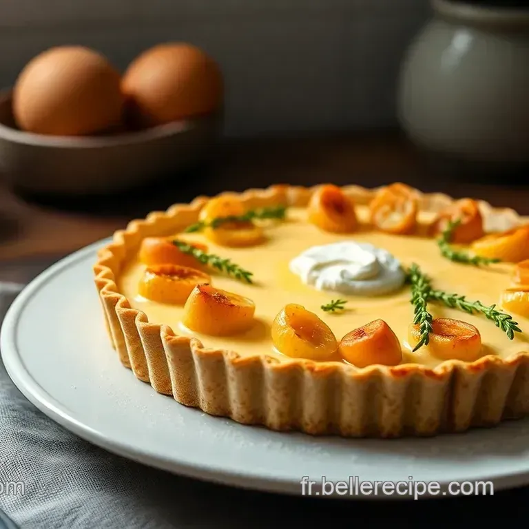Tarte Sal&eacute;e au Mascarpone et aux &Eacute;pinards
