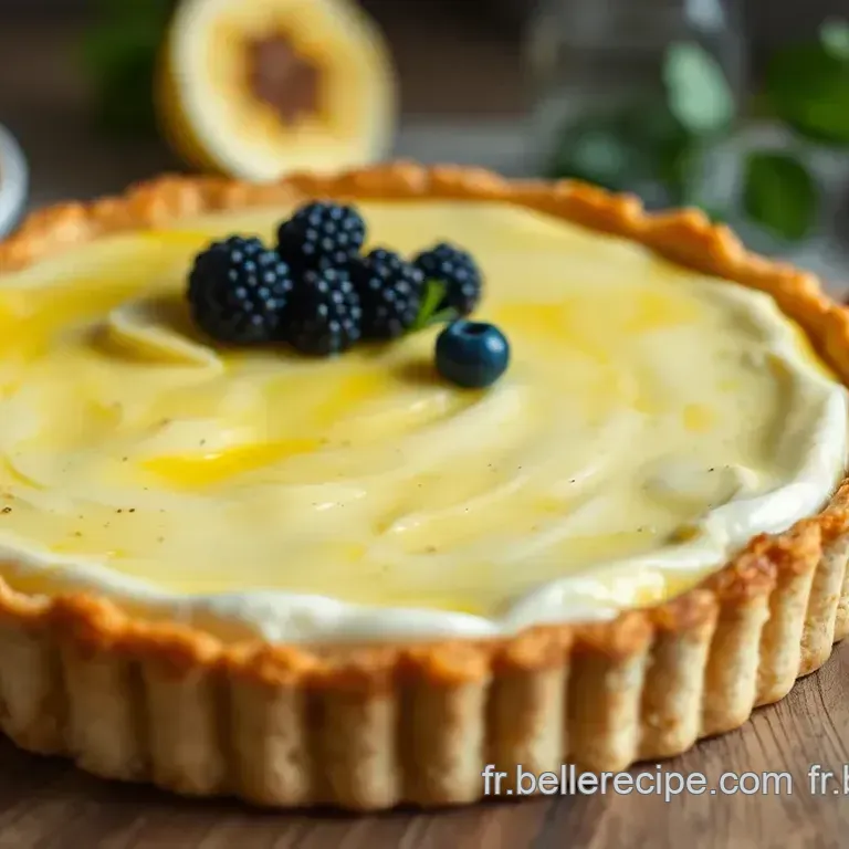 Tarte Soleil Proven&ccedil;ale au Mascarpone