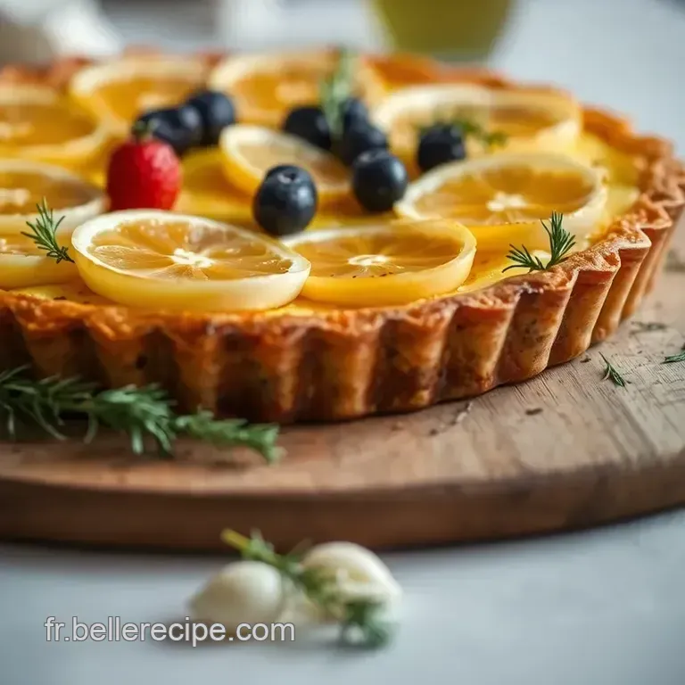 Tarte Soleil Proven&ccedil;ale : L ap&eacute;ro Rayonnant presentation
