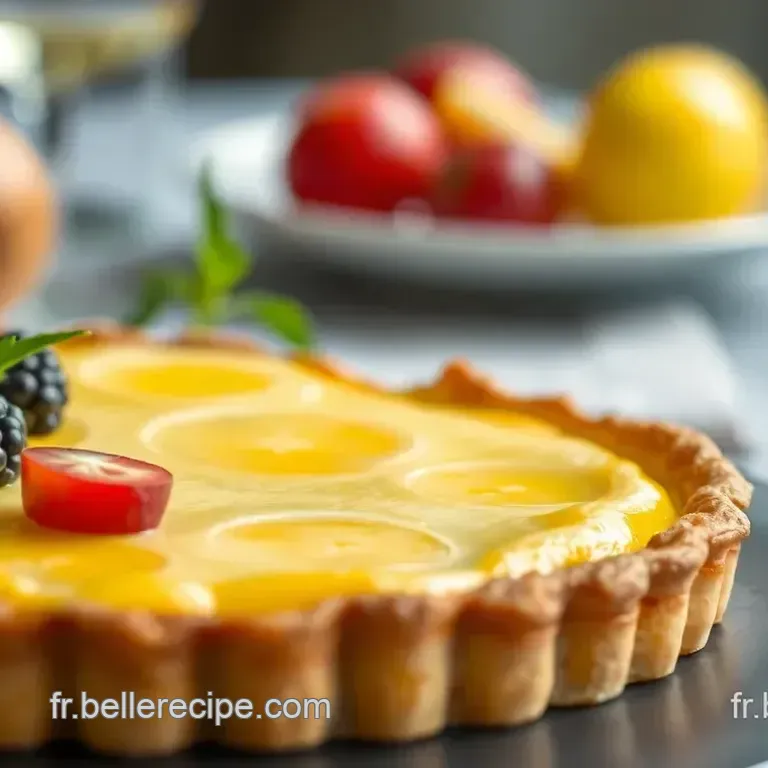 Tarte Soleil Proven&ccedil;ale : L Ap&eacute;ro Rayonnant