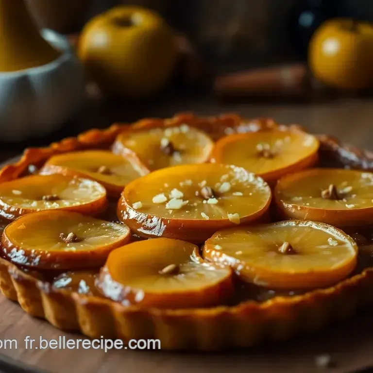 Tarte Tatin aux Poireaux Parmesan et Noix