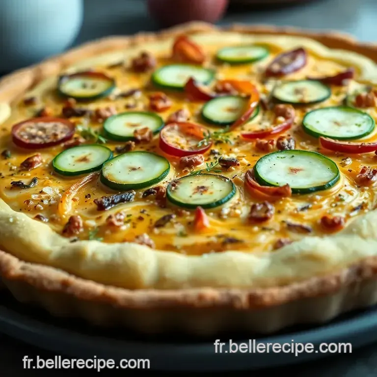 Tarte V&eacute;g&eacute;tale Aux Couleurs D automne presentation