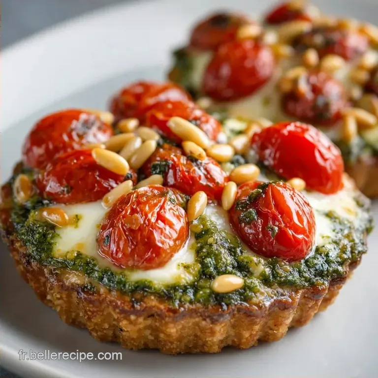 Tartelette Tomate Pesto: Croustillante et Fondante