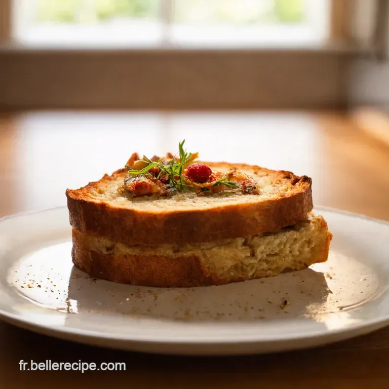 Tartine Gourmande &Agrave; La Fran&ccedil;aise presentation