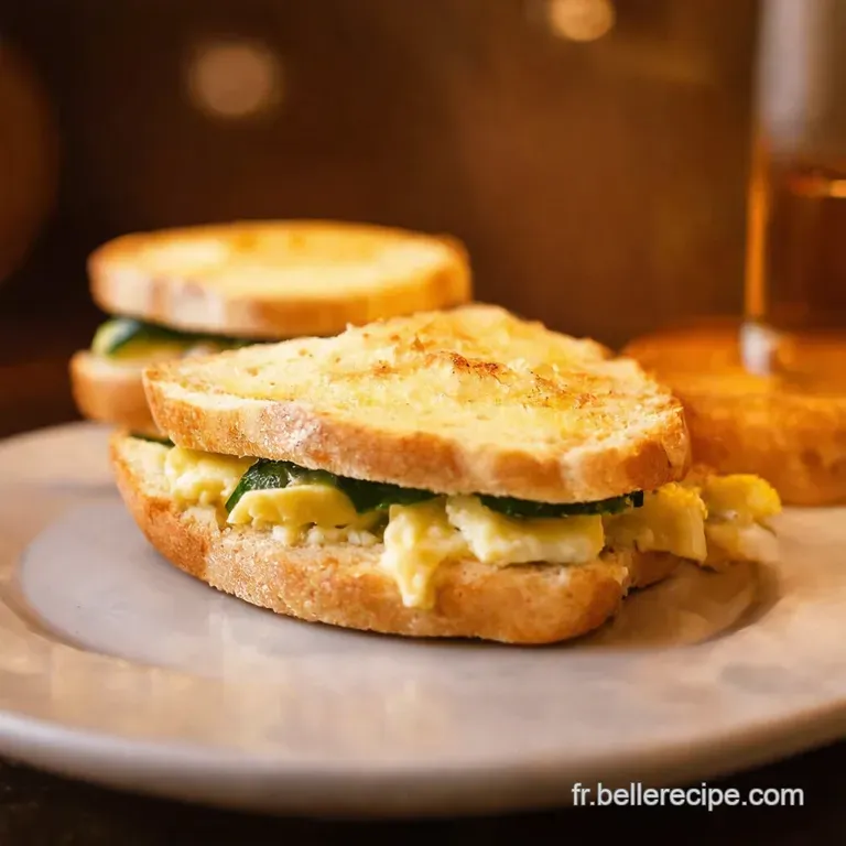 Tartines Croquantes Au Concombre Et Fromage Frais &Agrave; La Menthe presentation