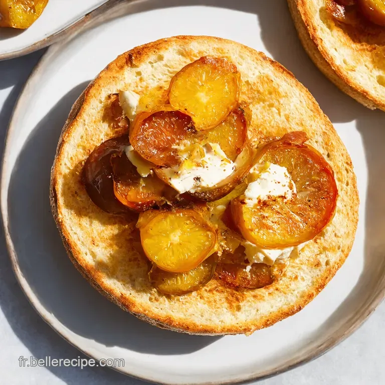 Tartines Croustillantes &agrave; la Ch&egrave;vre Frais Figues et Miel