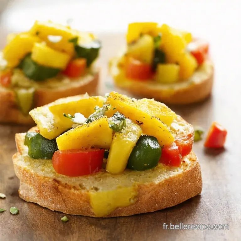 Tartines Proven&ccedil;ales Fa&ccedil;on Tian