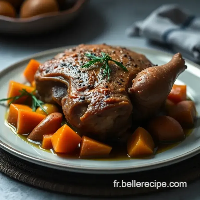 T&ecirc;te De Veau Brais&eacute;e &Agrave; La Proven&ccedil;ale presentation