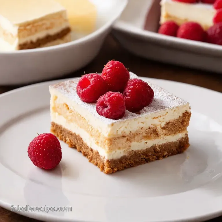 Tiramisu aux Framboises Un D&eacute;lice Acidul&eacute; et L&eacute;ger