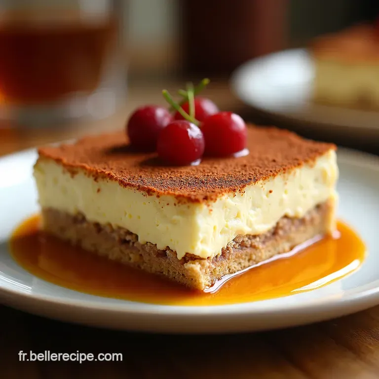 Tiramisu Express Aux Sp&eacute;culoos L&eacute;pice Du Nord Dans Le Classique Italien presentation