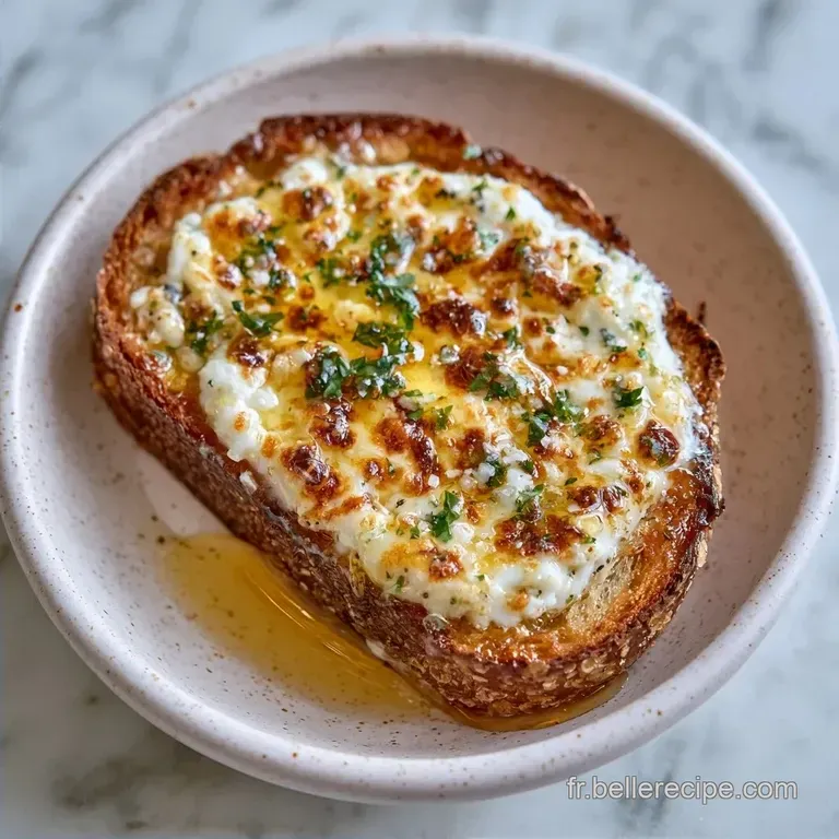 Toast Ch&egrave;vre Miel au Pain de Campagne