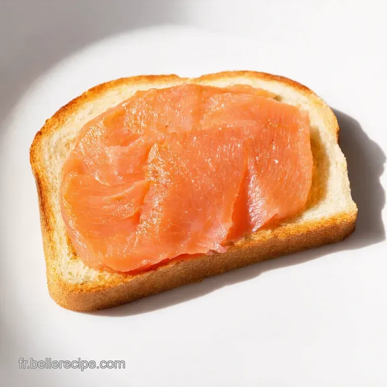 Toast Scandinave au Saumon Fum&eacute; et Cr&egrave;me dAneth