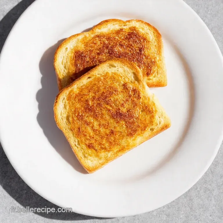 Toasts Estivaux Past&egrave;que Grill&eacute;e Fromage Frais Aill&eacute; au Thym