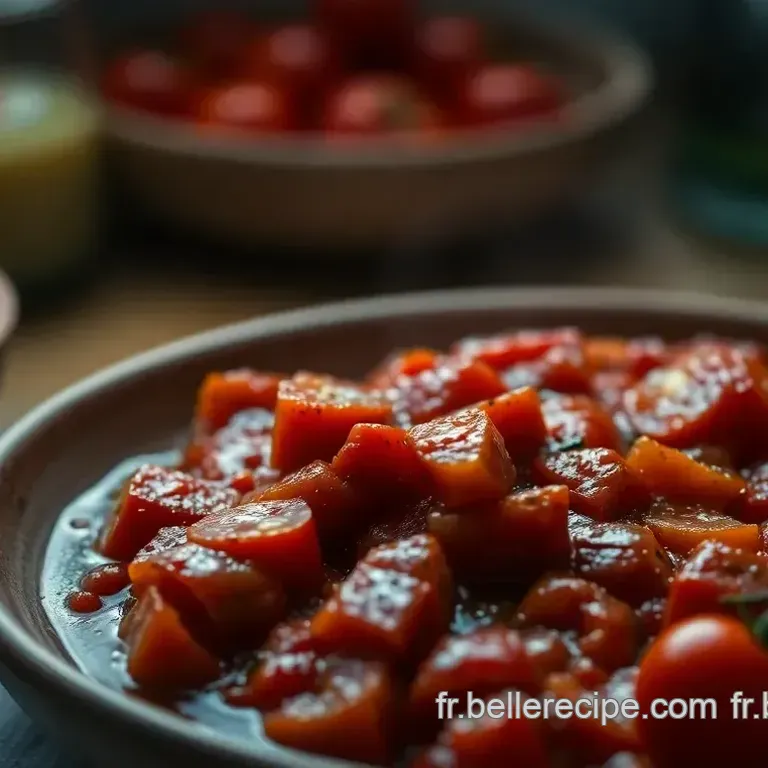 Tomates Cerises Confites Maison