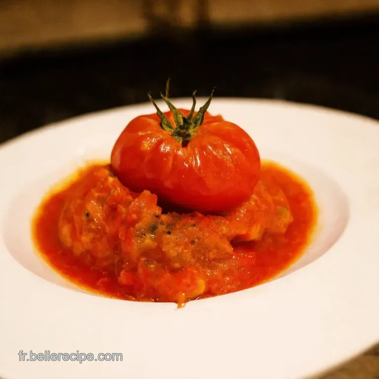 Tomates Fondantes &Agrave; La Proven&ccedil;ale presentation
