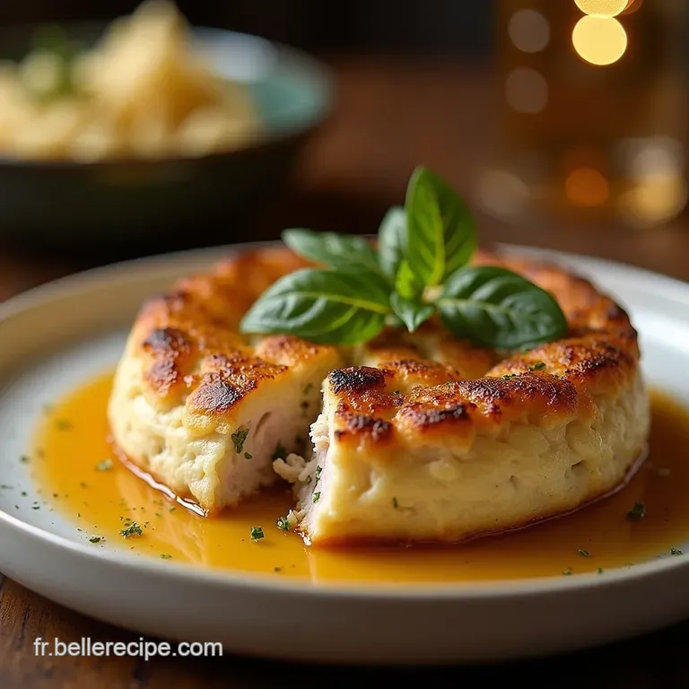 La Royale Tourte De Campagne P&acirc;te Maison Et Farce Savoureuse Aux Herbes Fines presentation