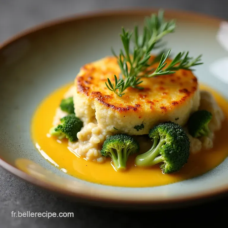 La Tourte Express BrocoliDinde au Cheddar Dor&eacute; Savoureux R&eacute;confort en Moins dune Heure