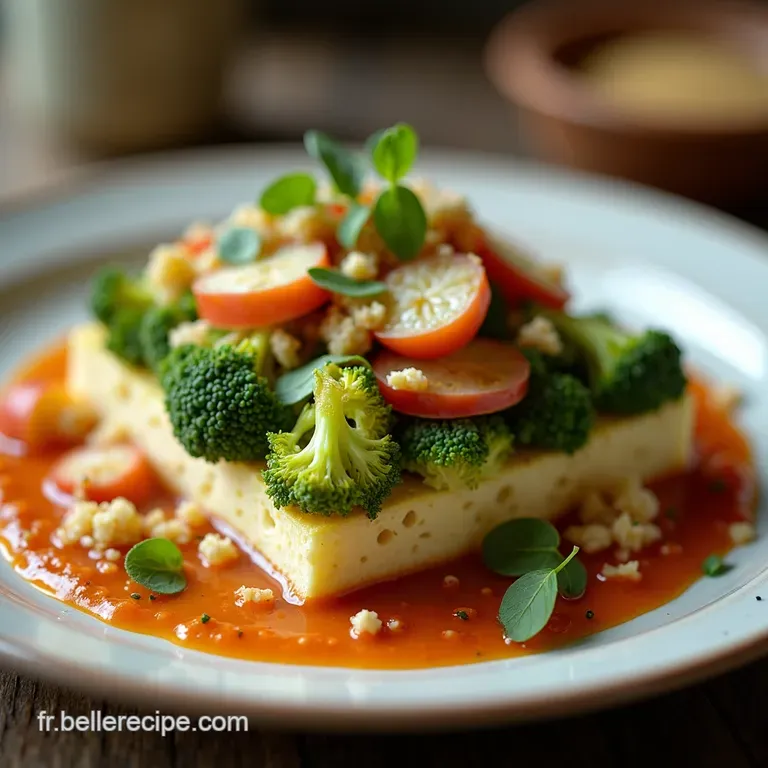La Tourte Gourmande Brocolis Dinde et Trois Fromages Le Croustillant R&eacute;confortant