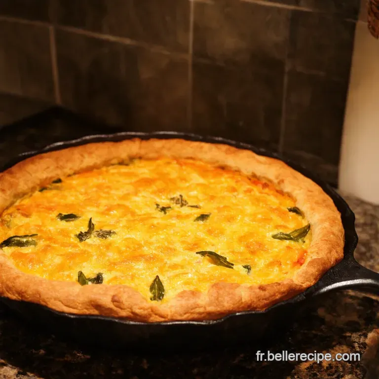 Tourte Estivale Aux L&eacute;gumes Du Soleil Et Ricotta presentation
