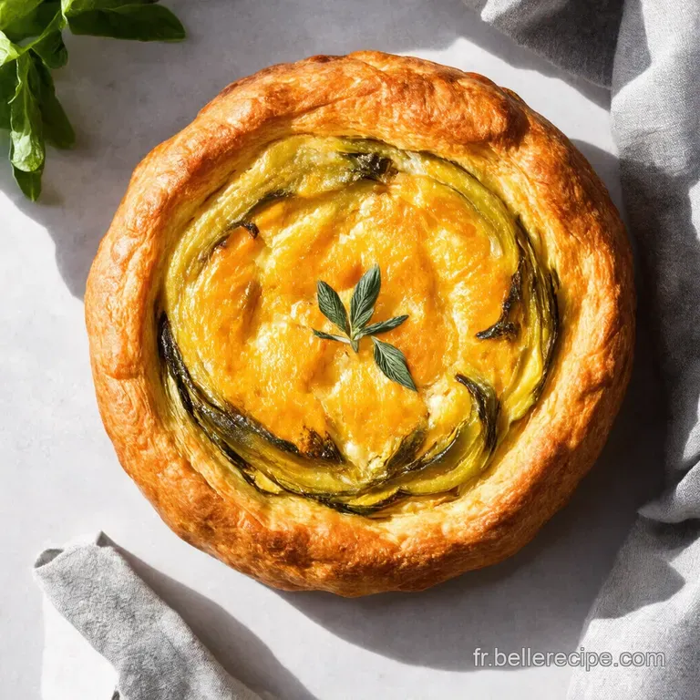 Tourte Estivale aux L&eacute;gumes du Soleil et Ricotta