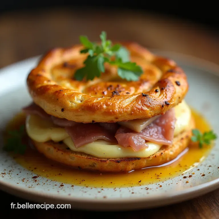 La Tourte du Terroir P&acirc;t&eacute; en Cro&ucirc;te Rustique &agrave; la Viande Mijot&eacute;e