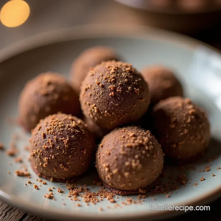 Truffes ChocolatCaf&eacute; L&Eacute;l&eacute;gance Gourmande