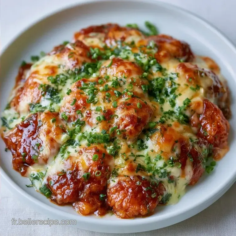 Tteokbokki Au Fromage &agrave; la Gochujang