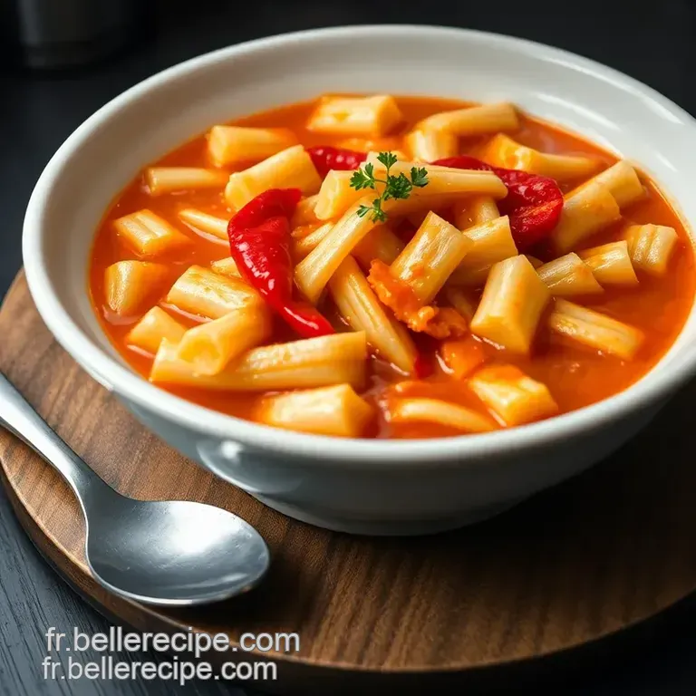 Tteokbokki &Eacute;pic&eacute; : La D&eacute;licatesse Cor&eacute;enne presentation