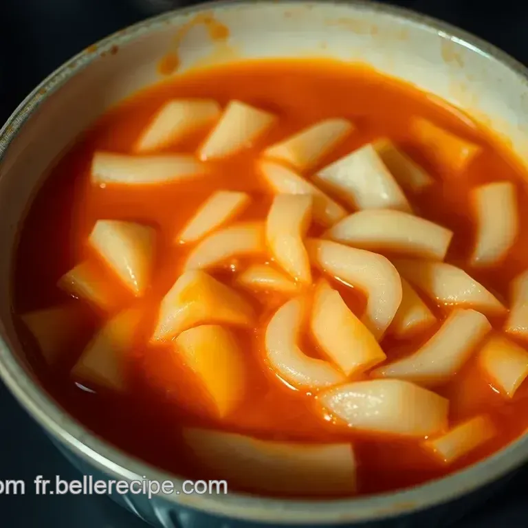 Tteokbokki &Eacute;pic&eacute; : La D&eacute;licatesse Cor&eacute;enne