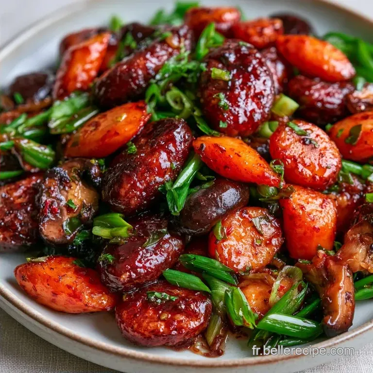 Tteokbokki V&eacute;g&eacute;tarien aux L&eacute;gumes