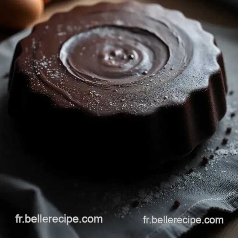 Un D&eacute;lice Fondant Au Chocolat presentation