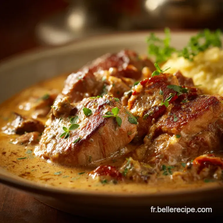 Veau Marengo Authentique Le Rago&ucirc;t R&eacute;confortant presentation