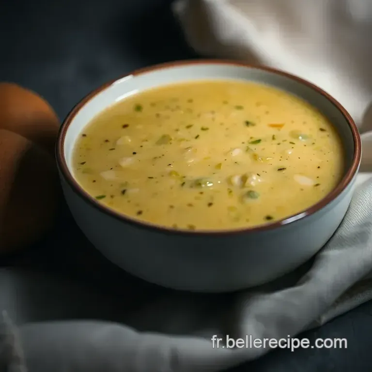 Velout&eacute; D &eacute;pinards R&eacute;confortant &Agrave; La Faisselle presentation