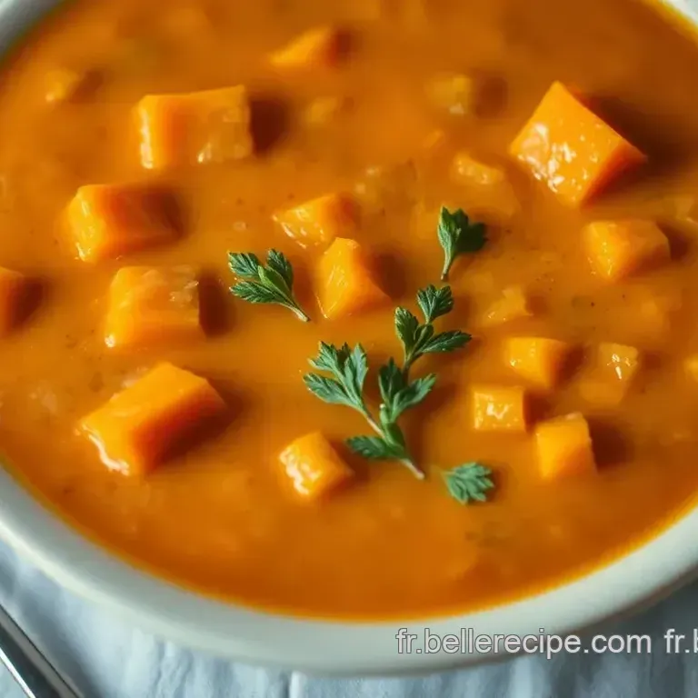 Velout&eacute; de Carotte et Passion: Un Soleil dans Votre Assiette!