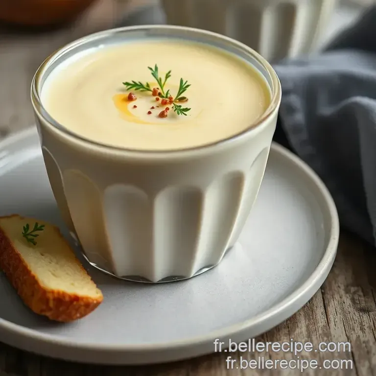 Velout&eacute; De Potimarron &Agrave; La Cr&egrave;me De Ch&acirc;taignes presentation