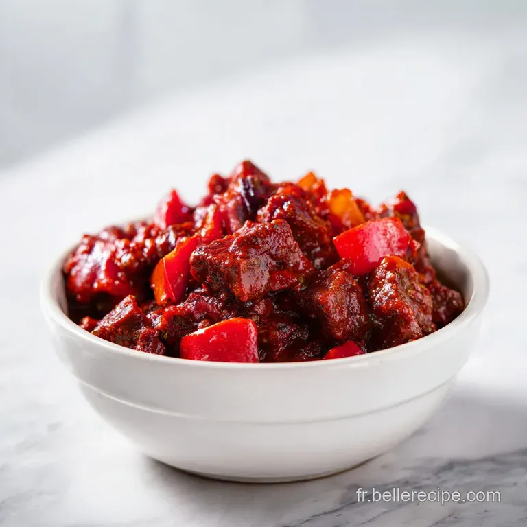 Chili Con Carne: V&eacute;ritable et Traditionnel