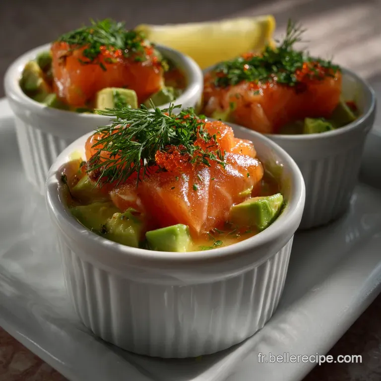 Verrines Ap&eacute;ro Facile Avocat Citron Vert