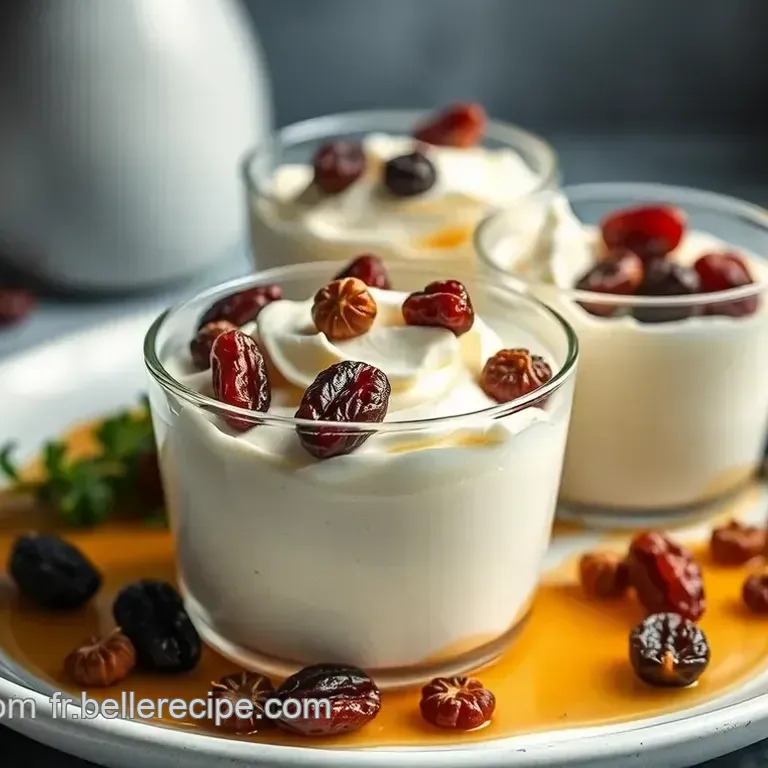Verrines Express Raisins et Chantilly